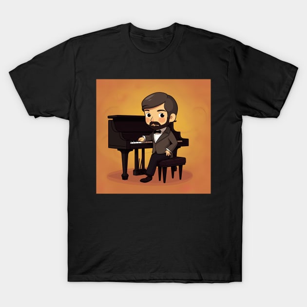 Claude Debussy T-Shirt by ComicsFactory